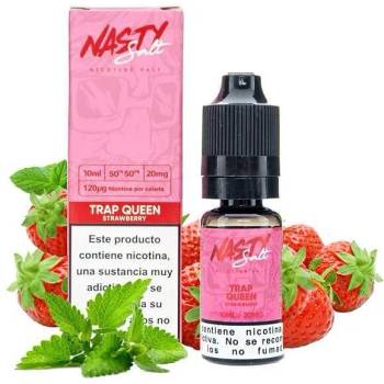 Image 1 of Nasty Juice Trap Queen Nic Salts 20mg 10ml