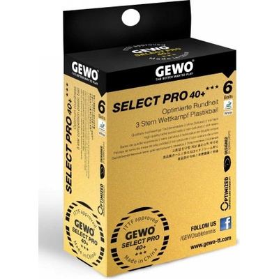 Gewo Select Pro 40+ *** 6 ks