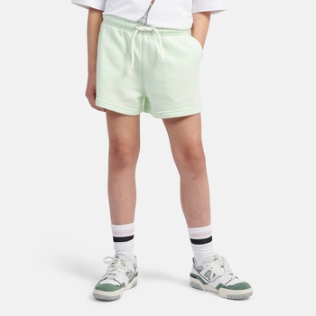 Dětské šortky New Balance LAKG0006MEW mátové