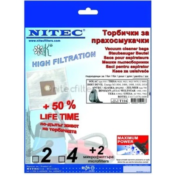 NITEC Торбички за прахосмукачки НИТЕК, код Т116