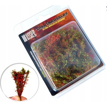 Dekorace Green Stuff World Tall Shrubbery: Red Green