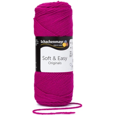 Schachenmayr Soft & Easy 00031 Fuchsia Плетива прежда (9807353-00031-SCHACHENMAYR)