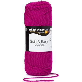 Schachenmayr Soft & Easy 00031 Fuchsia Плетива прежда (9807353-00031-SCHACHENMAYR)
