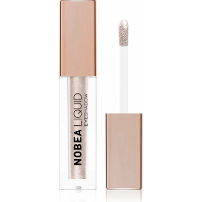 NOBEA Metal Liquid Eyeshadow tekuté očné tiene Moonstone E03 4 ml