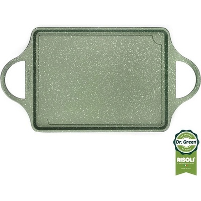Risoli Grilovací deska Dr. Green Servigrill 46 x 24 cm s povrchem zeleného kamene