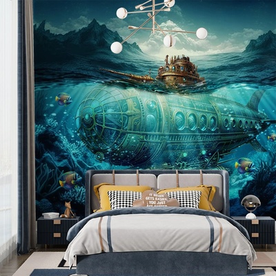 Art Gift Decor Детски Фототапет - Капитан Немо