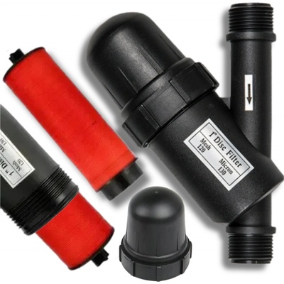 BRADAS Diskový filtr, mesh 120, vnější závity 1" – Zbozi.Blesk.cz