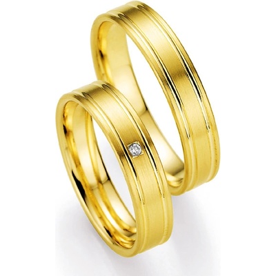 Snubní prsteny s diamantem SP517