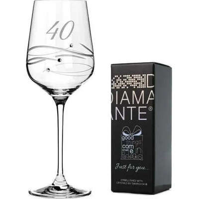 Diamante Výroční kalíšek na víno 40 450 ml