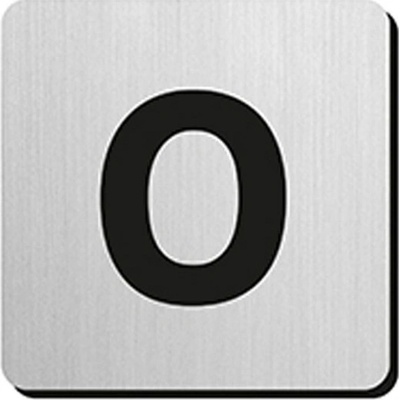 JNF - Piktogram písmeno "O" IN.34.300 - 75 mm - nalepovací