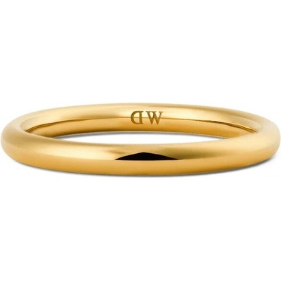 Daniel Wellington Pozlacený unisex prsten z oceli Arch DW0040190
