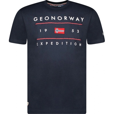 Geographical Norway tričko pánské JEZOLO men tmavě modrá