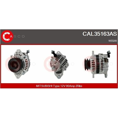 ALTERNATOR 12V 90A CAL35163AS