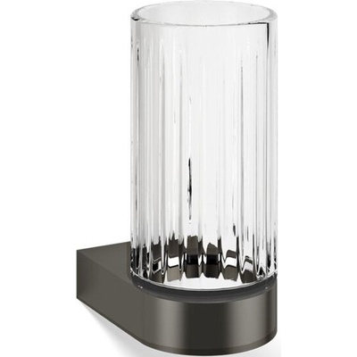 Decor Walther Чаша за четки за зъби Century релефна стенна тъмен метал мат (0586966)