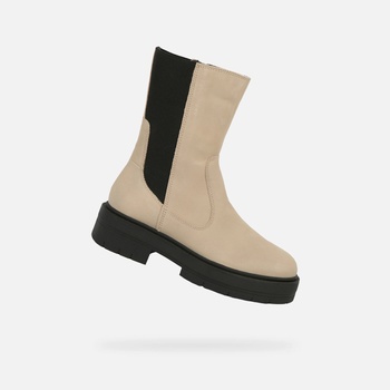 Geox Бежови дамски боти Geox Spherica EC7 Geox | Bezhov | ЖЕНИ | 40