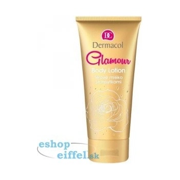 Dermacol Glamour třpytivé hydratačné telové mlieko 200 ml