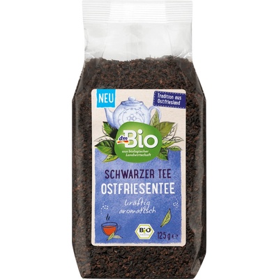 dmBio sypaný černý čaj 125 g