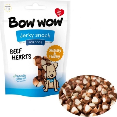 Mira Mar Bow Wow srdíčka jorkie s uherákem 80 g