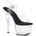 Pleaser USA Pleaser Sky-308 Clr-Blk/Clr 35
