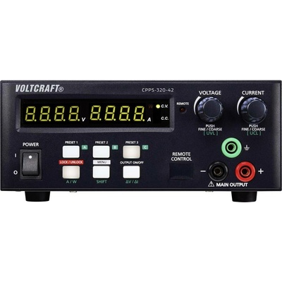 VOLTCRAFT CPPS-320-42 laboratorní zdroj s nastavitelným napětím, 0.02 - 42 V/DC, 0.01 - 20 A, 320 W, USB, lze dálkově ov
