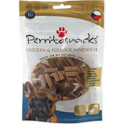 Perrito kura a treska sendvič 100 g