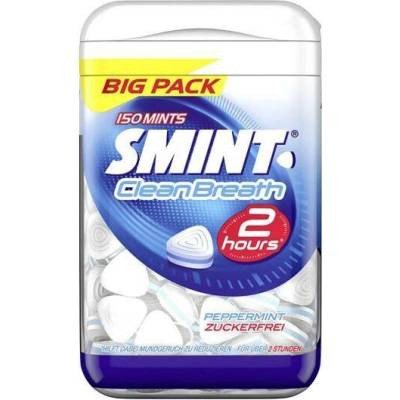 Smint pastilky Clean Breath Peppermint 105 g