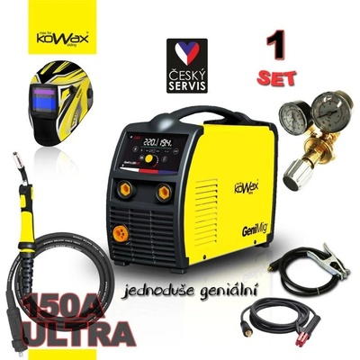Kowax GeniMig 220LCD, SYN, DIGI, 2T/4T Set 1