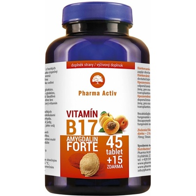 B17 Amygdalin Forte 45+15 tablet