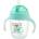 BabyOno Неразливаща се чаша със сламка Babyono - Be Active, 240 ml, Mint (5901435415023)