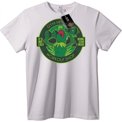 NOONEBRAND Тениска с жаба във фитнес - 3XL, Black