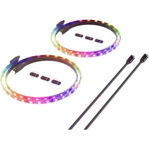 HYTE Комплект RGB Ленти 2бр HYTE LS30 - 330 mm (HYTE-ACC-LS30-B-2) - megamag