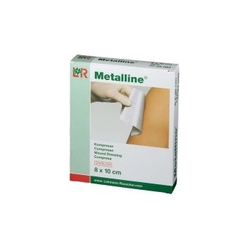 Metalline: kompresy 8 × 10 cm 10 ks