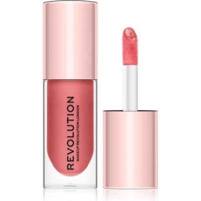 Makeup Revolution Pout Bomb lesk na rty pro větší objem s vysokým leskem Kiss 4,6 ml – Zboží Dáma