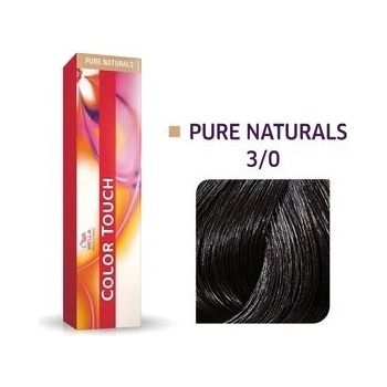 Wella Color Touch Pure Naturals barva na vlasy 3/0 60 ml