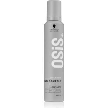 Schwarzkopf Osis+ Curl Soufflé оформяща пяна за чуплива и къдрава коса 200ml