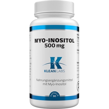 KLEAN LABS Мио-инозитол 500 mg - 90 капсули