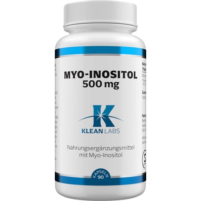 KLEAN LABS Мио-инозитол 500 mg - 90 капсули