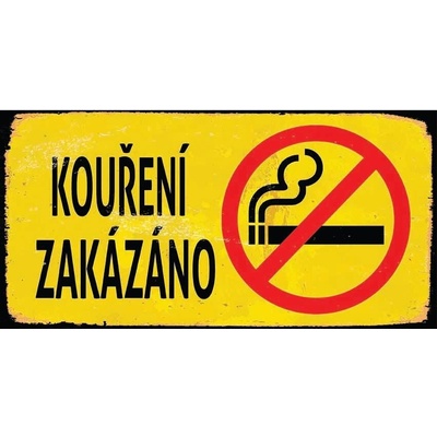 Ceduľa Kouření Zakázáno