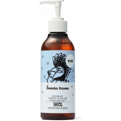 Yope Fresh Grass šampón pre mastné vlasy 300 ml