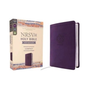 Nrsvue, Holy Bible with Apocrypha, Compact, Leathersoft, Purple, Comfort Print | Zondervan (ISBN: 9780310466055)