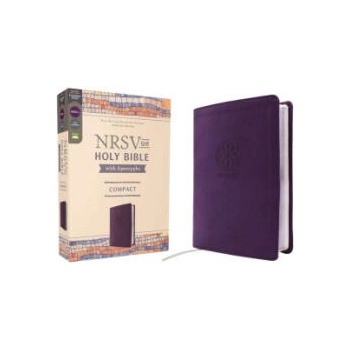 Image 1 of Nrsvue, Holy Bible with Apocrypha, Compact, Leathersoft, Purple, Comfort Print