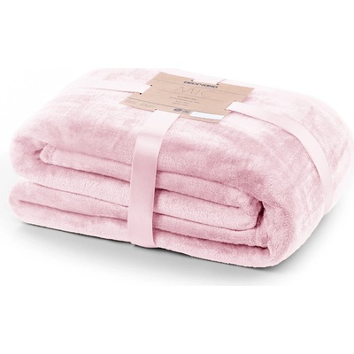 DecoKing Deka z mikrovlákna Mic púdrovoružová 200x220