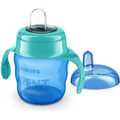 Philips AVENT Чаша за лесен преход с дръжки 6м+, 200 мл, СИНЯ (00A.0488.002)