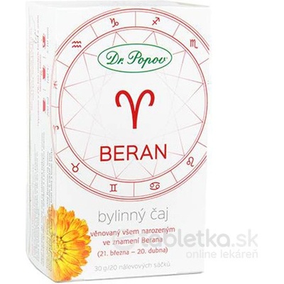 Dr.Popov čaj Baran 30 g