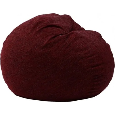 PUFRELAX Пуф барбарон, Перящ се калъф, Пълнеж с микс от мемори пяна и дунапрен, 400л. (1557) (puf-m-m-pr-rdwn)