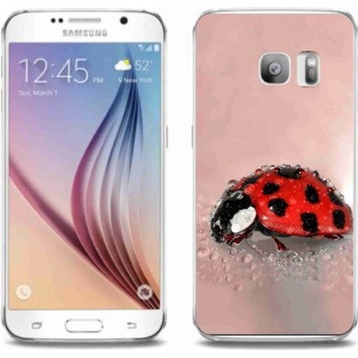 Pouzdro mmCase Gelové Samsung Galaxy S6 Edge - beruška