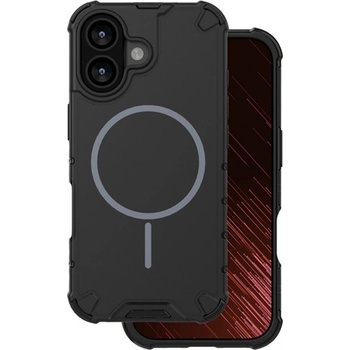 Gigapack iPhone 17 GIGAPACK Defender Пластмасов протектор за телефон, удароустойчив, MagSafe, ЧЕРЕН GP-181480 (GP-181480)