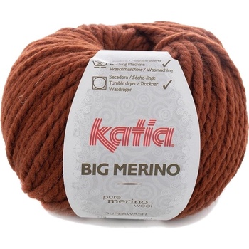 Image 1 of Katia Big Merino 49 Terra Brown Плетива прежда (BM 49)
