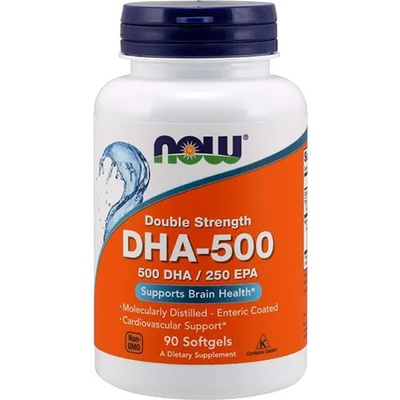 NOW DHA 500 mg, 90 капс