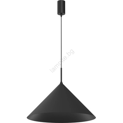 Подвесно осветително тяло на кабел CAPITAL 1xGX53/15W/230V, Ø 46 см, черно (MI2809)